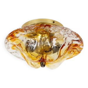 plafonnier vintage en - verre murano