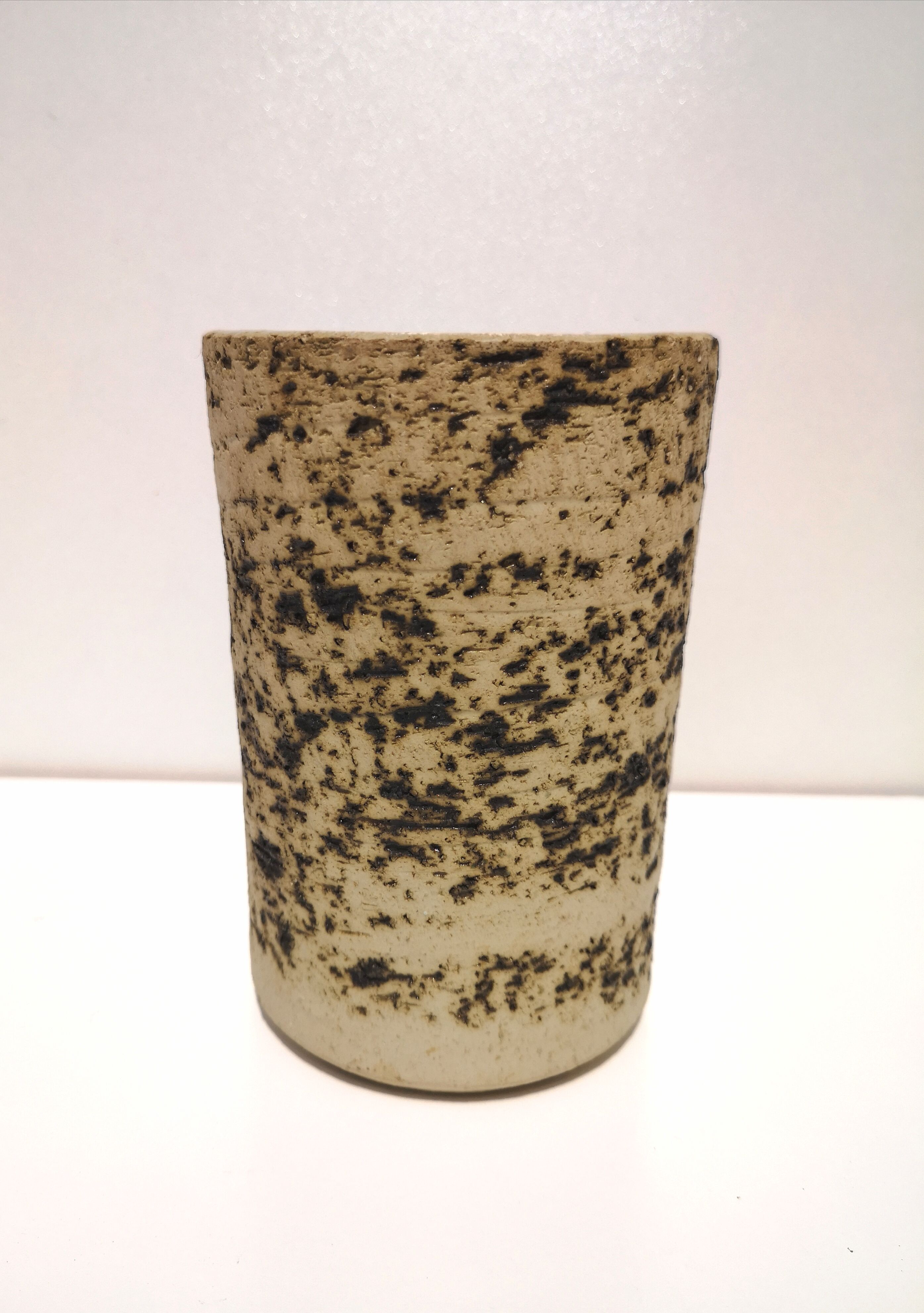 Duo vase / vintage ceramic candlestick
