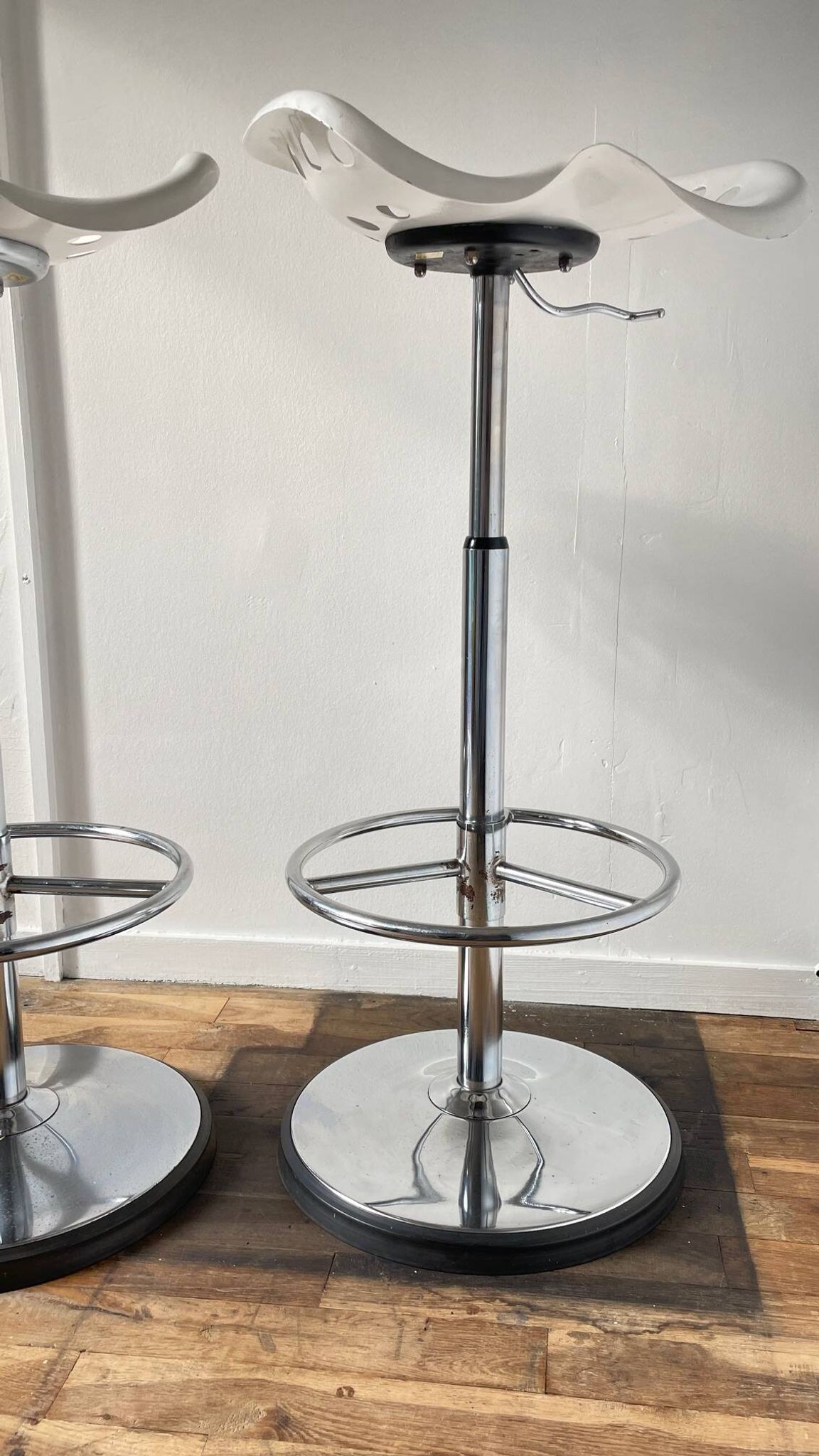 Tabouret haut mirima vintage assise tracteur