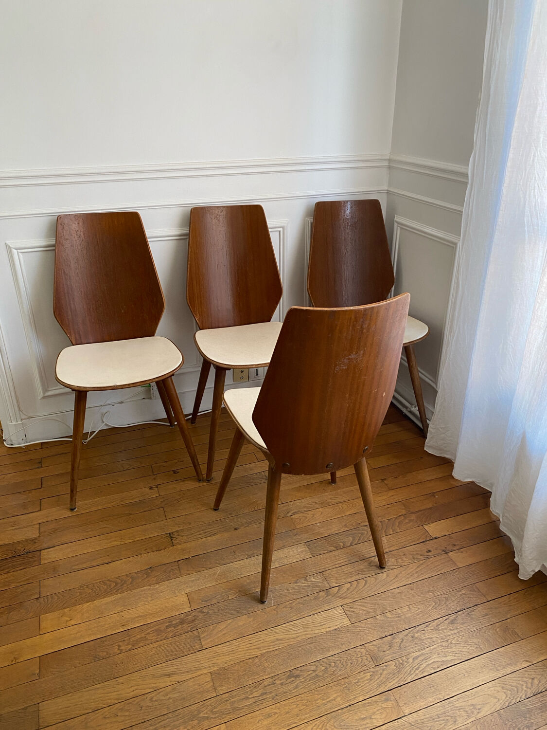4 Baumann chairs