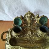 Encriers double en Bronze XIXem Siècle