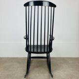 Scandinavian rocking chair in Tapiovaara style, 1960s