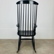 Rocking-chair scandinave style Tapiovaara, années 60