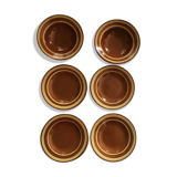 Together six years 70 terracotta plates