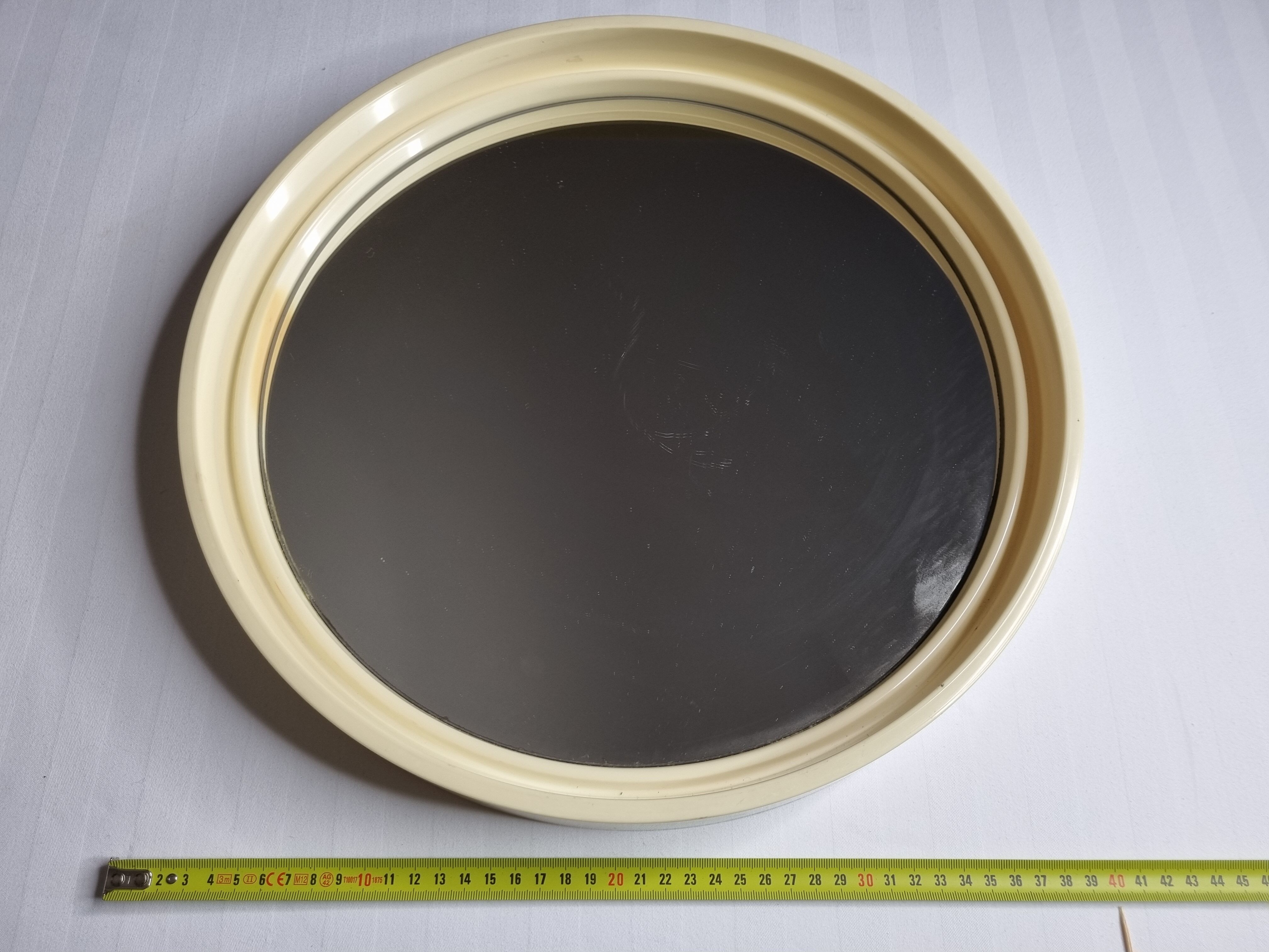 Mirror "Gilac" vintage round, 40 cm