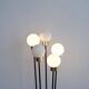 Five-globe opaline glass floor lamp by Arlus