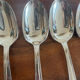 Set of silver-plated cutlery