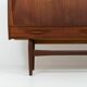 Teak highboard by Jensen & Mølholm (Denmark, 1960s).