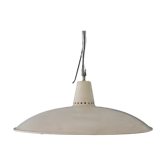large metal pendant lamp from the 60s