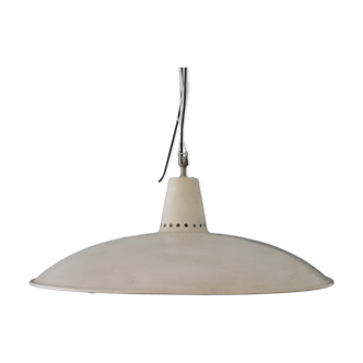 large metal pendant lamp from the 60s