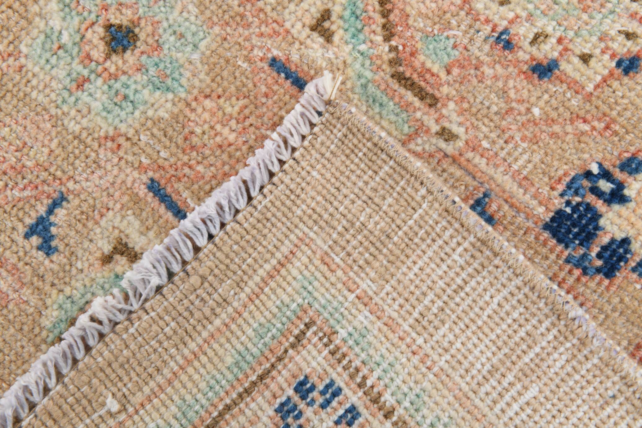 Tapis persan oversize Earthly & Blue. 301x373 cm