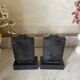 Art Deco onyx and marble bookends