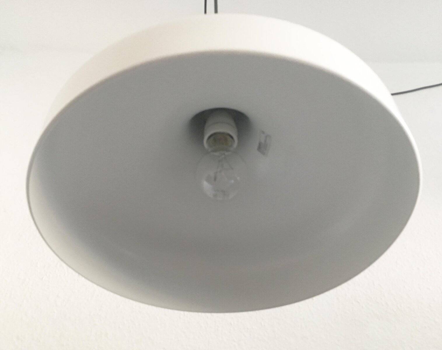 German suspended lamp from the mid-century space age by Staff Leuchten, 1960s.