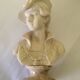 Bust of a young woman in the hat of A. Giannelli