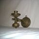 Applique bougeoir en bronze style maritime