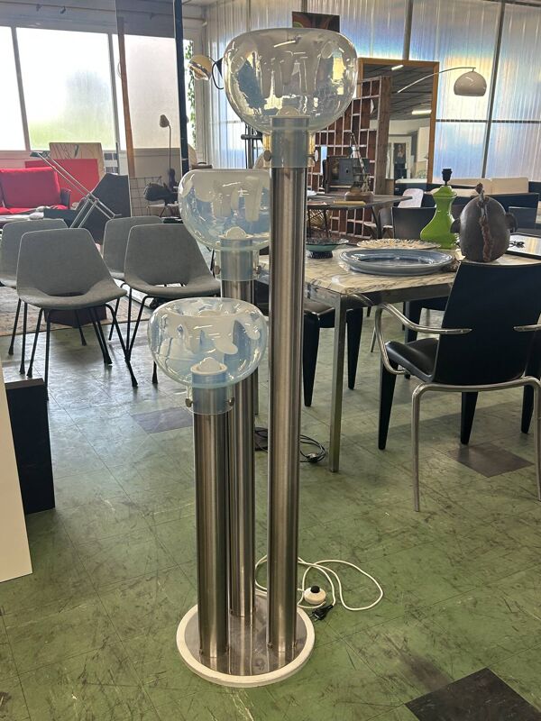 Lampadaire italien Toni Zuccheri pour Mazzega 1970