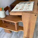 Foldable children's desk