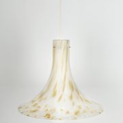 glass pendant by Peill & Putzler, Germany, 1970s