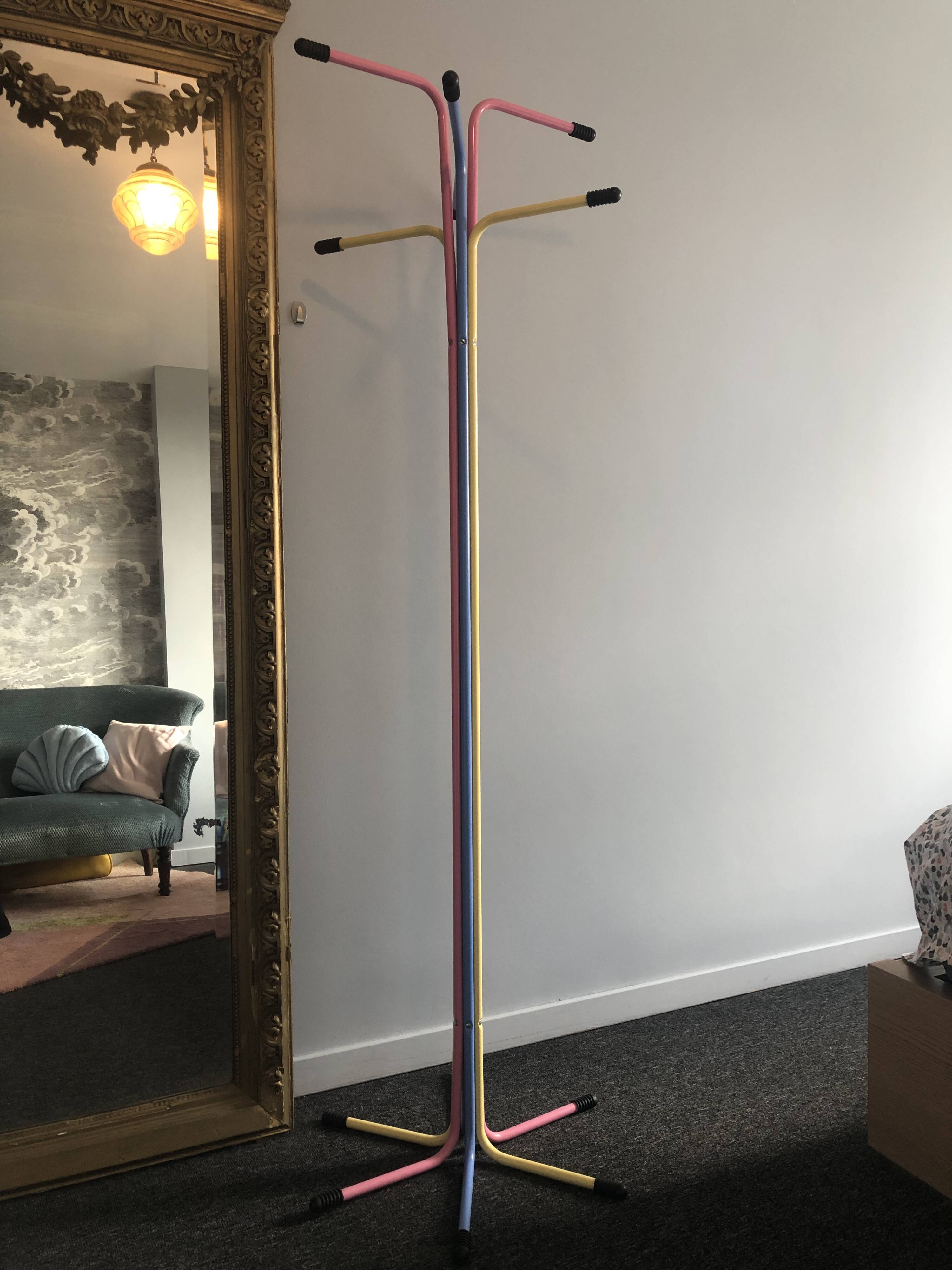 Vintage Ikea Rigg coat rack, 1987