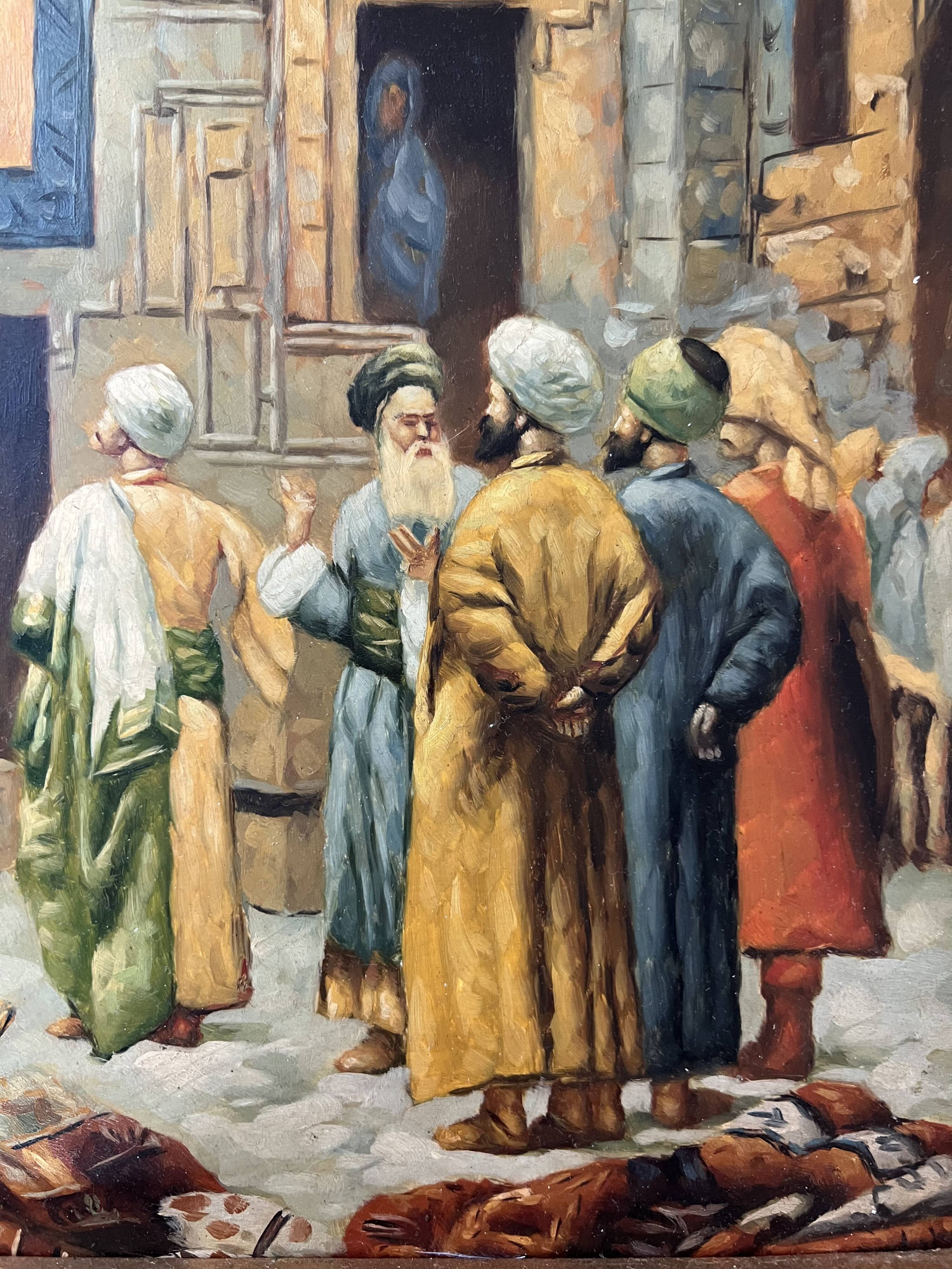 Tableau Orientaliste R Wilson