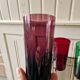 Set of 4 Large Coloured Glasses from the 1960s