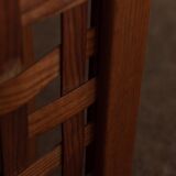 Paravent vintage en bois à 3 panneaux ajourés · Paravent pliant en pin (135 cm)