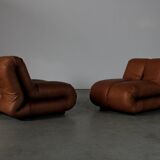 Pagru lounge chairs by Claudio Vagnoni for 1p - Italy 1970s