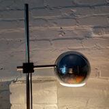 EyeBall floor lamp from the 70s in chromed metal