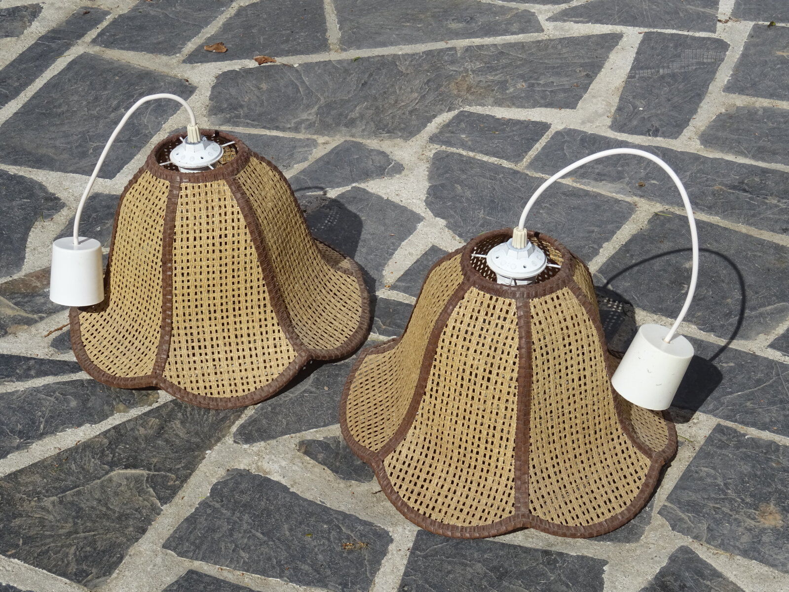 Pair of "bell" hanging