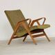 Pair of armchairs restored by Frantisek Jirak for Tatra Nabytok 1960