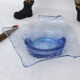 Murano glass handkerchief ashtray