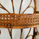 Shelf rattan and caning