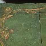 Small Painted Oak Dressing Table, Louis XV style – Late 18th century
