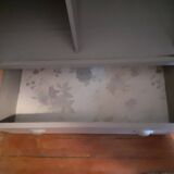Vintage gray cabinet