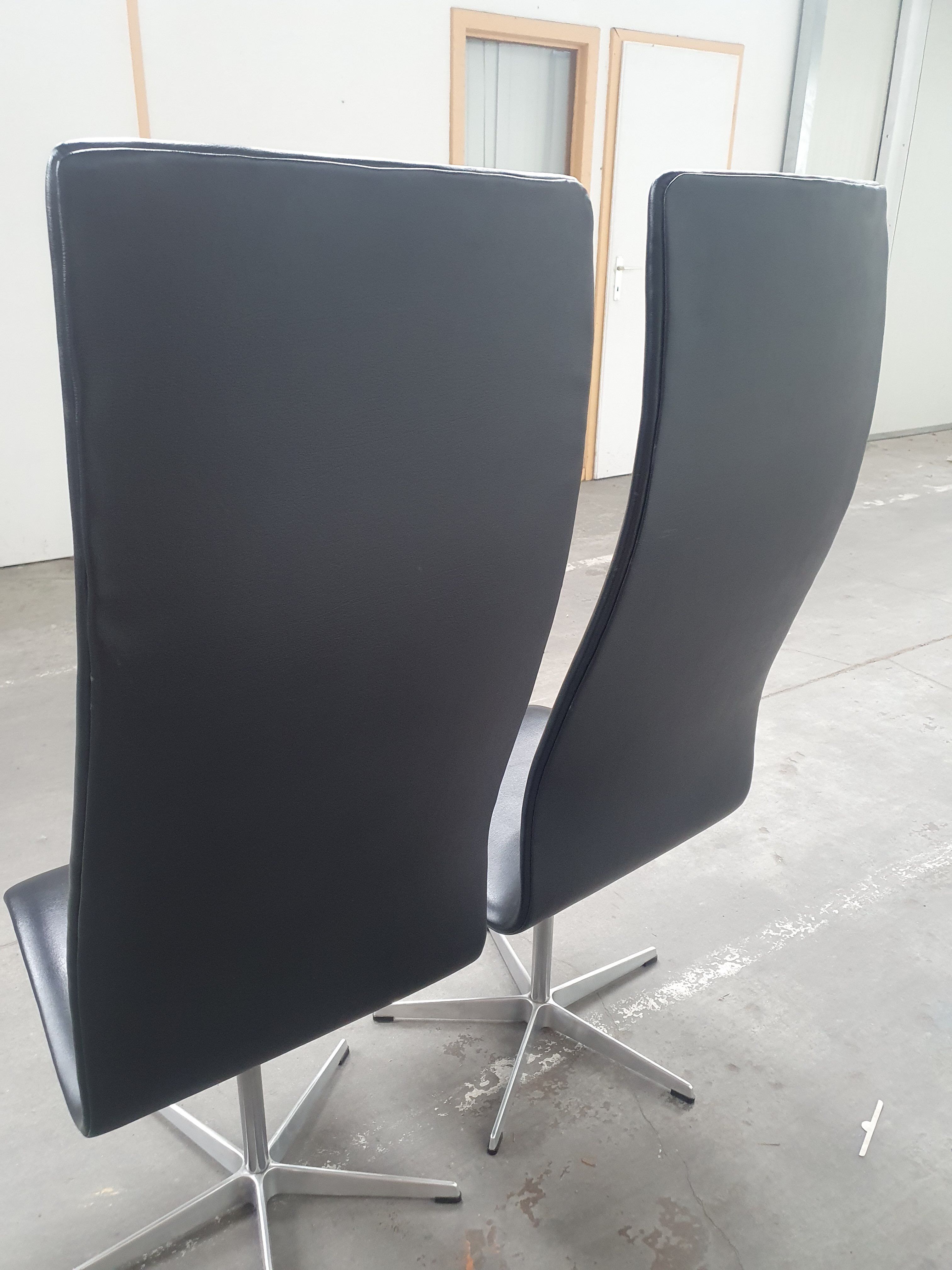 Paire de chaises « Oxford » par Arne Jacobsen pour Fritz Hansen