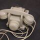 Ericsson U43 phone in bakelite ivory 60's