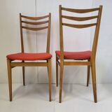 Suite of 5 chairs 1950