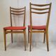 Suite of 5 chairs 1950
