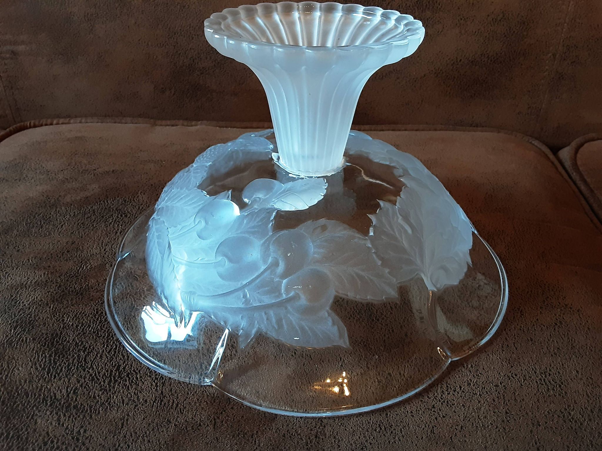 Coupe sur pied cristal
