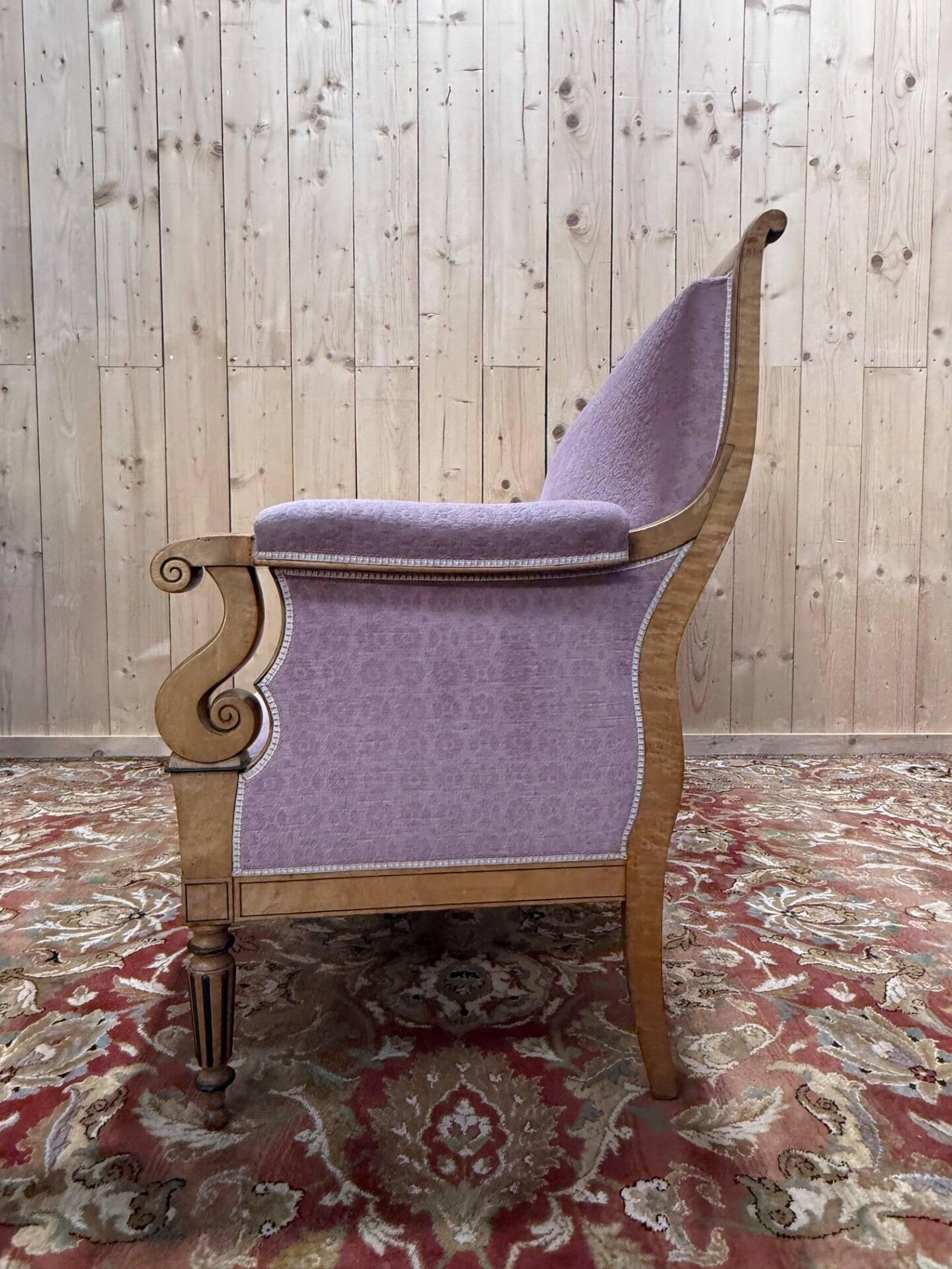 Salon Charles X canapé et 4 fauteuils