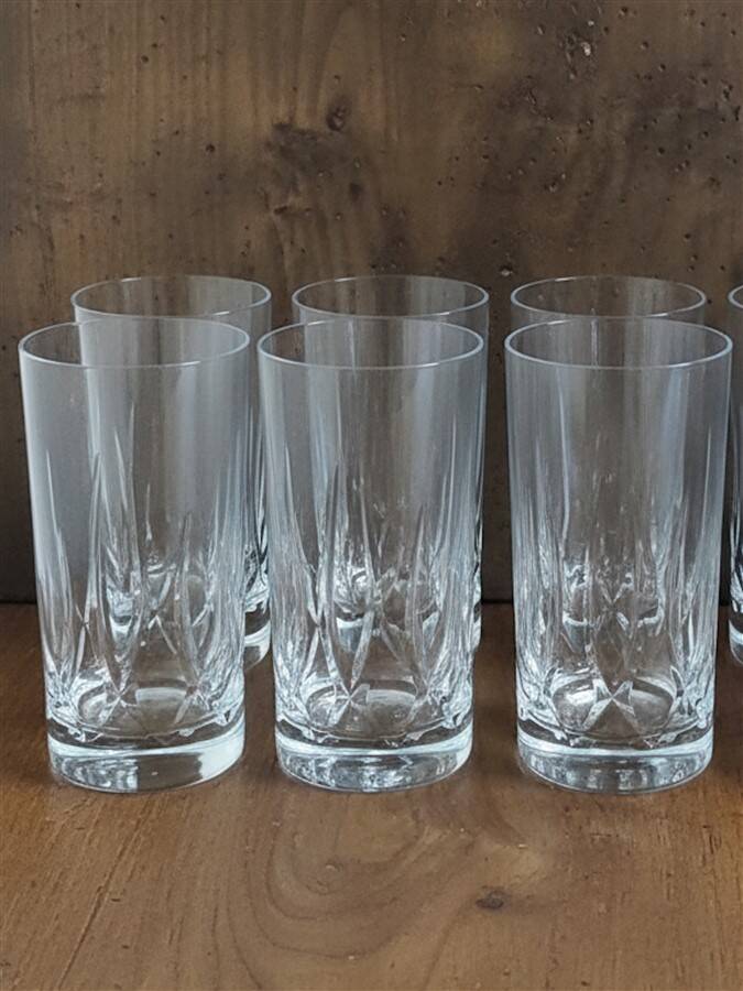 Set of 6 Long Drink Glasses