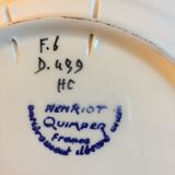 Two vintage Henriot plates