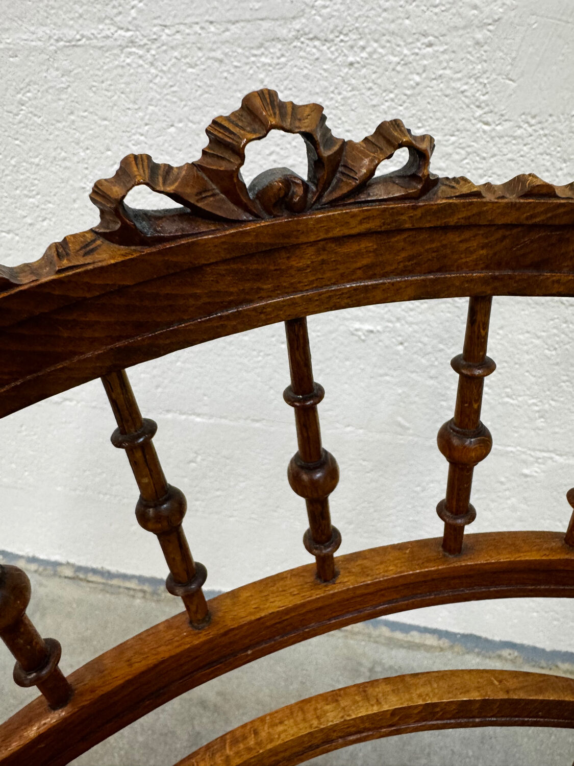 2 caned flying chairs Louis XVI