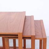 Danish design teak nesting tables, 1970s