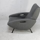 Vintage armchair by François Letourneur, Mourra edition, France, circa 1955