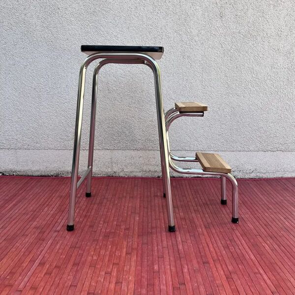 Tabouret escabeau vintage