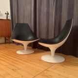 A pair of Moon armchairs by Pietro Arosio, Tacchini, Italy
