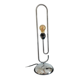 Space Age table lamp chrome steel VINTAGE 70