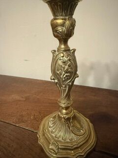 bronze candlesticks