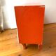 Vintage wood toy doll chest of drawers child